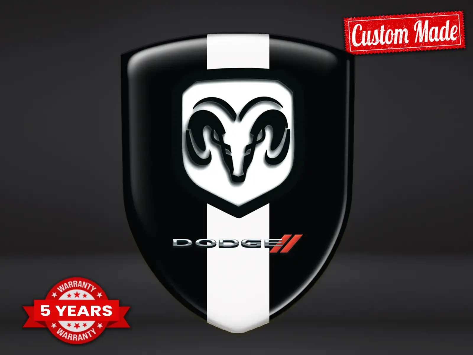 Dodge Individuelle Auto Abzeichen Modern Haltbar Max Pro Stil